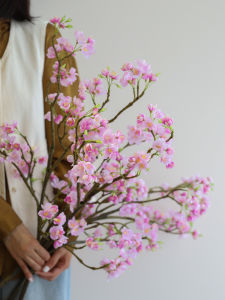 Extra Large Hawthorn High Quality Silk Flowers Artificial Decorative Flowers for Living Room Dining Table Entrance Display