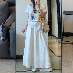 YUXIAO | High Waist Slimming Summer Short Petite Plus Size Women A-Line Skirt