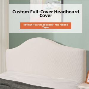 Bed Headboard Dust Cover Soft Fabric Protection