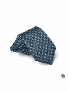 Business Casual Green Arrow-Shaped Silk Tie