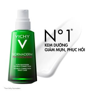 Kem dưỡng dạng gel sữa dành cho da mụn với tác động kép Normaderm Phytosolution Double-Correction Daily Care 50ml