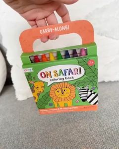 Coloring Book Set | Carry Along | with Various Colors | Sketchbook | ชุดเซตระบายสี | ในเซตมีสีเทียนให้ด้วย