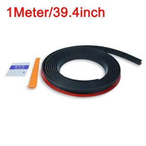 Car Window Sealing Strip 7 Shape Rubber Weather Stripping Fishbone Slot Auto Door Edge Sound Insulation Dustproof Seal Strip