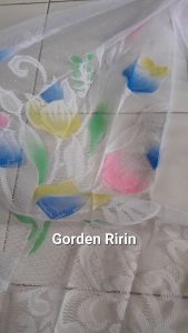 vitrase gorden putih polos/vitrase polos murah/gorden vitrase motif warna tulip/gorden siang malam/puring gorden/dalaman gorden