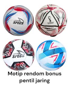 Bola sepak anak jait mesin bola murah bonus pentil & jaring pompa