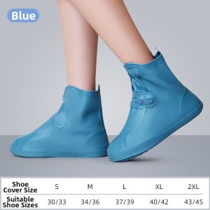 SLVGOODS | Waterproof Slip-Resistant Silicone Rain Shoe Covers