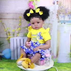 Sweet Sunshine Daisy Reborn Toddler Doll – 25-Inch Lifelike Full Vinyl Companion