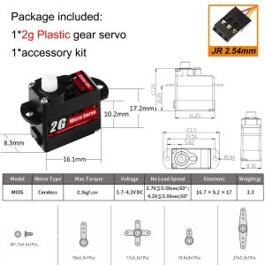 NEEBRC 2g 4.3g 5g 8g 12g Digital Micro Servo for RC Mini Car Plane Drone Helicopter Fixed-wing Wltoys K969 K989 XKS X450 SCX24