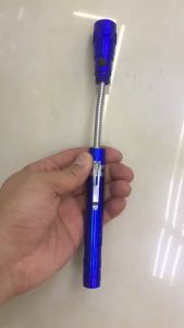 CLEARANCE Extendable Telescoping Strong Magnetic Flashlight Pickup Tool Flex-Head Portable LED Tactical Torch Light