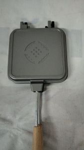 Chảo chiên bánh mì Sandwich Hình Vuông 14*36 Chiên Trứng Chống Dính Egg Roll Waffles Barbecue Pan Camping Gas Open Fire Clamp Picnic