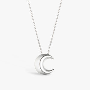 Moon Pendant Personalized Elegant Necklace