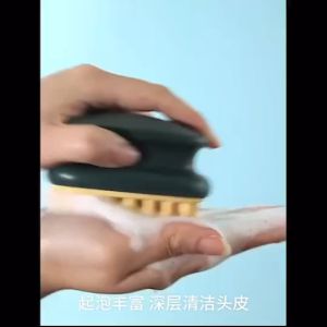 Scalp Health Massage Shampoo Brush Silicone Adult Cleaning Bath Shampoo Comb Brush Meridian Brush