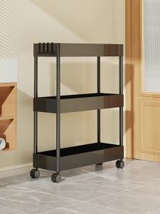 Narrow Spacing Storage Trolley With Wheels