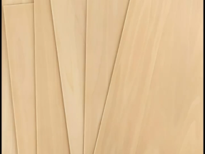 2Pcs DIY Balsa Wood Sheets Wooden Plate for Laser Engraving House Craft Model