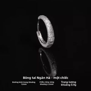 CHUNYAN | Bông Tai Bạc Độc Đáo 925