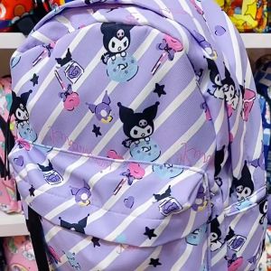 🎒น่ารักทุกใบ เป้ผ้านุ่ม กระเป๋าเป้ผู้หญิง กันน้ำ ลายการ์ตูน ขนาด 16 นิ้ว