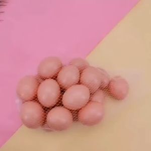 [Trứng Gà] Bộ Đồ Chơi 12 Quả Trứng Gà Bằng Nhựa Túi Lưới Đồ Chơi Nhà Bếp Trẻ Em Giáo Dục Nấu Ăn - Little Kobo