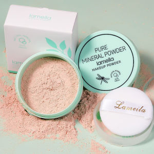 🔥🔥Roman Holiday Oil Control Mineral Loose Powder Mint Long-lasting Setting Loose Powder Bronzer Loose Base Matte Smooth Minerals Face Foundation Setting Powder Professional Makeup