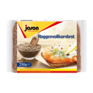Jason German Rye Bread Low Fat No Added Sugar High Fiber Blood Sugar Friendly Diabetes Meal Replacement Low Oil Whole Wheat