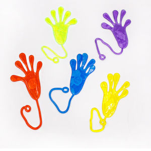 10Pcs Kids Funny Sticky Hands Toys for Children Party Favors Boys Girls Pinata Fillers Baby Shower Gift Bag Carnival Prizes