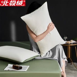 Luxurious Purple 100-Threadcount Long-Staple Cotton Pillowcases Pair Pure Cotton Pillow Covers 48cmx74cm Single Person Autumn Winter