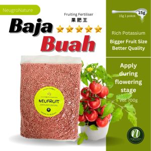 NeuFruit Baja Buah (700g) NPK Potassium Tingggi Bunga YARA Premium High Potassium Fruit Fertilizer 果肥王 水果 盆栽