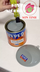 Sơn xe máy HYPER màu xám xi măng Honda SH 350I 1K (Code: H-175) sơn thơm công nghiệp