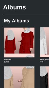 Blouse Tunic Wanita Muslimah dengan Desain Round Button