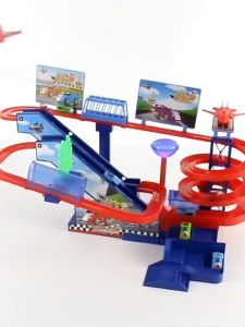 Đồ chơi đường đua siêu tốc Lightning Mcqueen có đèn nhạc A333-78 Cars của Disney