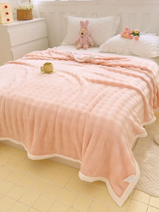 Newest ผ้าห่ม ขนาด 5-7 ฟุต วัสดุสัมผัสกับผิว ผ้าห่มหนาพิเศษ ขนาดใหญ่ ใช้งานได้ทุกฤดู คุณภาพสูง