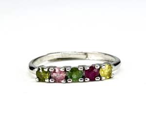 NATURAL COLORFUL CANDY TOURMALINE ( Stone for RECONCILIATION )