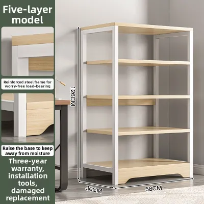 Multi-layer Floor-standing Versatile Kitchen Storage Cabinet