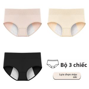 Quần lót nữ cotton nguyên chất làm bằng cotton 100% chống thấm kháng khuẩn