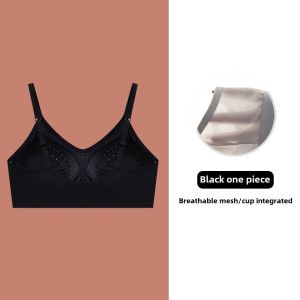 Shockproof Strapless Bralette Vest Integrated Chest Pad Small Chest Gathered Push up Anti Sagging Wrap Chest Girl Bra