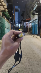 Lampu Tembak Sorot X-CASE LED Laser Gun Slim Gepeng D3 Stang Motor Grill Mobil Lasergun 30 Watt 2 Warna Putih Kuning