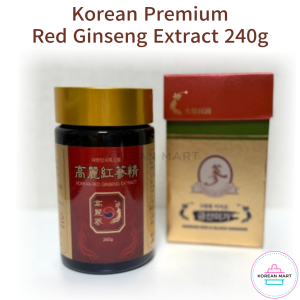 Korean Premium Red Ginseng Tea Extract 240G 500G 100% PURE Panax Ginseng Root Tea