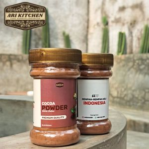 Bubuk Kakao Coklat Kemasan 60gr Cocoa Powder 100% Coklat Murni Asli Ari Kitchen Kualitas Premiun