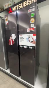 TOSHIBA ตู้เย็น ขนาด 16.2 คิว รุ่น GR-RS600WI-PMT(37) SIDE BY SIDE Refrigerator โตชิบ้า