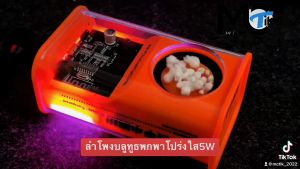 ลำโพง 5W บลูทูธ รูปลักษณ์ TWS สเตอริโอเครื่อง BY BOSSSTORE