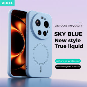 szhaiyu | For Xiaomi 17 15 Ultra 15 Pro Phone Case Magnetic Skin Feeling Liquid Silicone Shockproof Cover for Xiaomi 15S 17 Pro Max Cases