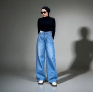 CELANA PANJANG SKENA HIGHWAIST BAGGY JEANS HANGOVER WANITA CELANA KULOT LOOSE PANTS GOMBRONG HIGHWAIST WANITA