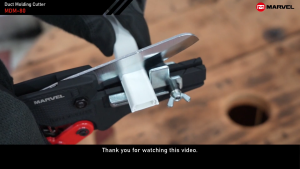 Marvel กรรไกรตัดรางสายไฟ รุ่น MDM-80 - Duct and Molding Cutter No.MDM-80