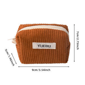 Fashionable Portable Coin Purse Zipper Style Makeup Tool Storage Bag WomenS Carry On Bag For Storing Change Beauty Tool Bags