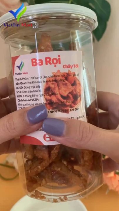 Ba Rọi Cháy Tỏi Giòn Ngon VIETTIN MART | Lazada.vn