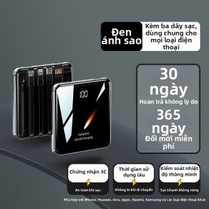 BEILESHI | Pin Sạc Dự Phòng Sạc Nhanh 20000Ah Đã Được Phê Duyệt Trên Máy Bay