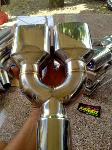 knalpot cabang variasi