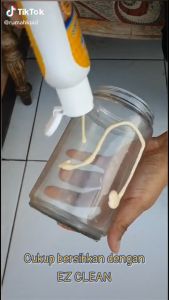 EZCLEAN PAKET LENGKAP PEMBERSIH KERAK DAPUR PEMBERSIH MINYAK PEMBERSIH NODA LEMAK PEMBERSIH KERAK ALAT MASAK PEMBERSIH ALAT KOPI PEMBERSIH PERABOTAN DAPUR (EZCLEAN KITCHEN GLASS CLEANER + WHITE PAD/SIKAT ANTI GORES + LAP MICROFIBER SERBAGUNA)