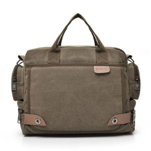Túi Đeo Chéo Bằng Vải Canvas Dành Cho Nam Túi Đeo Vai Thông Thường Túi Xách Satchel Dung Tích Lớn Dành Cho Du Lịch Màu Xám