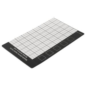 MAGNETIC MOBILE PHONE REPAIR MAT Magnetic Mat Home Black Fix Small Screws Magnetic Screw Memory Mat 145 X 90mm