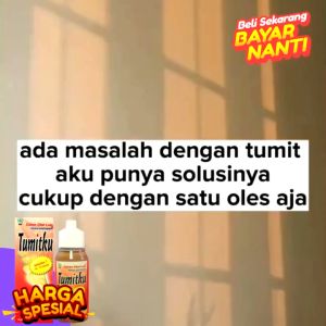 TUMITKU Obat Kaki Pecah Original BPOM Solusi Kaki Pecah-pecah Dan Kapalan Kering ukuran 30 ml